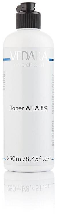 AHA toner 10% - for all skin types 250 ml (M111) Vedara Medical