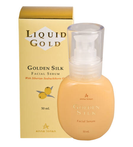 Golden silk face and eye serum Anna Lotan 50 ml (768) – Liquid Gold