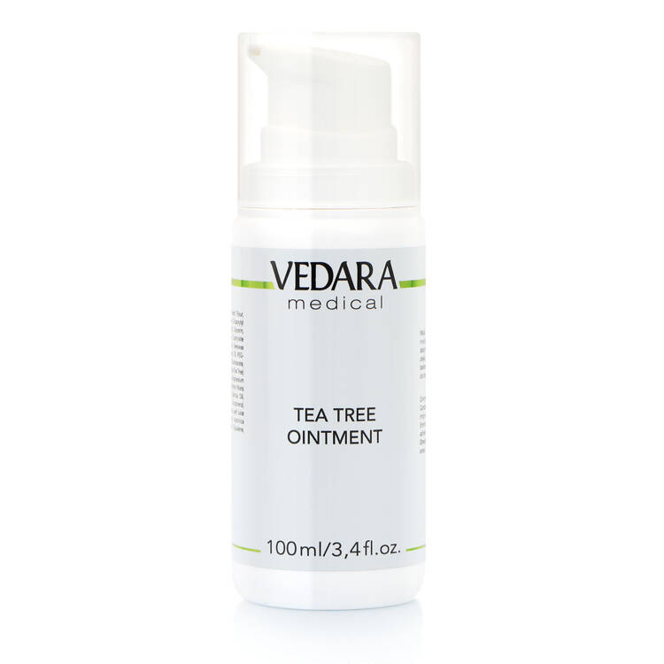 Ointment with tea tree oil - for oily, acne-prone, sensitive, vascular and discolored skin 100 ml (M4112) Vedara Medical