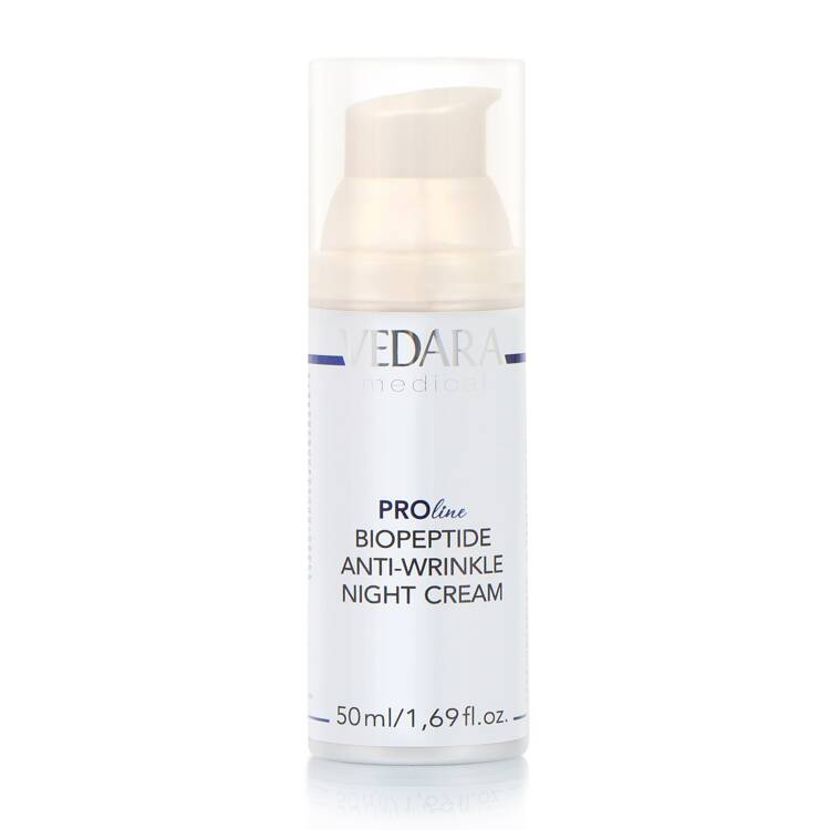 PROline Anti-wrinkle biopeptide night cream 50 ml (M131) Vedara Medical