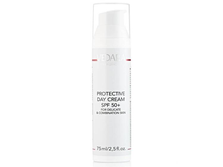 Protective cream SPF50+ - for oily, acne-prone, sensitive skin with discolorations 75 ml (M109) Vedara Medical