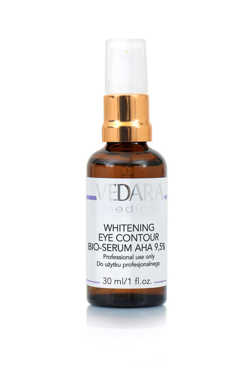 Whitening Bio-Serum under the eyes AHA 9.5% for all skin types 30 ml (M142) Vedara Medical