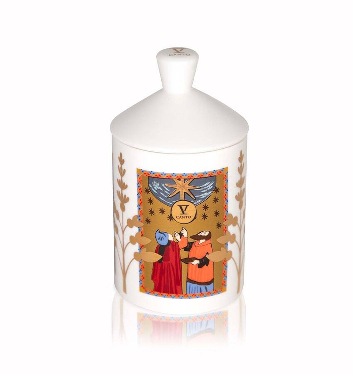 V CANTO Arkano della Fortuna scented candle