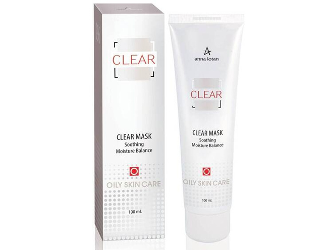 Anna Lotan pure calming mask 100 ml - for acne skin, for blemishes (805)