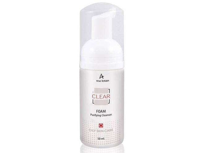 Anna Lotan pure cleansing foam 125 ml - for acne skin, for blemishes (803)