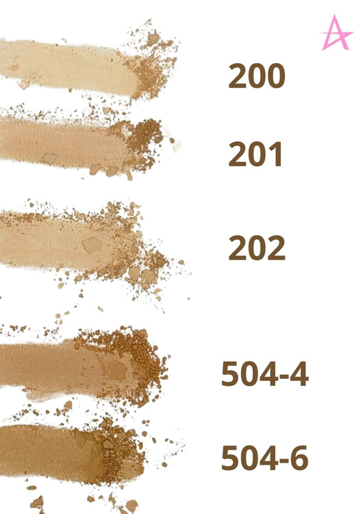 Anna Lotan Mineralny puder mocno kryjący SPF17 kolor 202-Honey