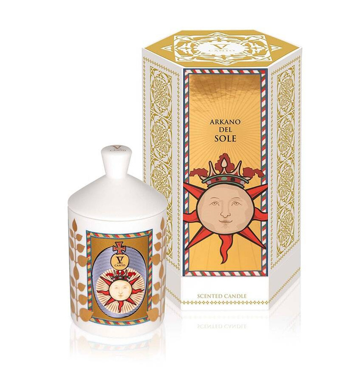 V CANTO Arkano del Sole scented candle