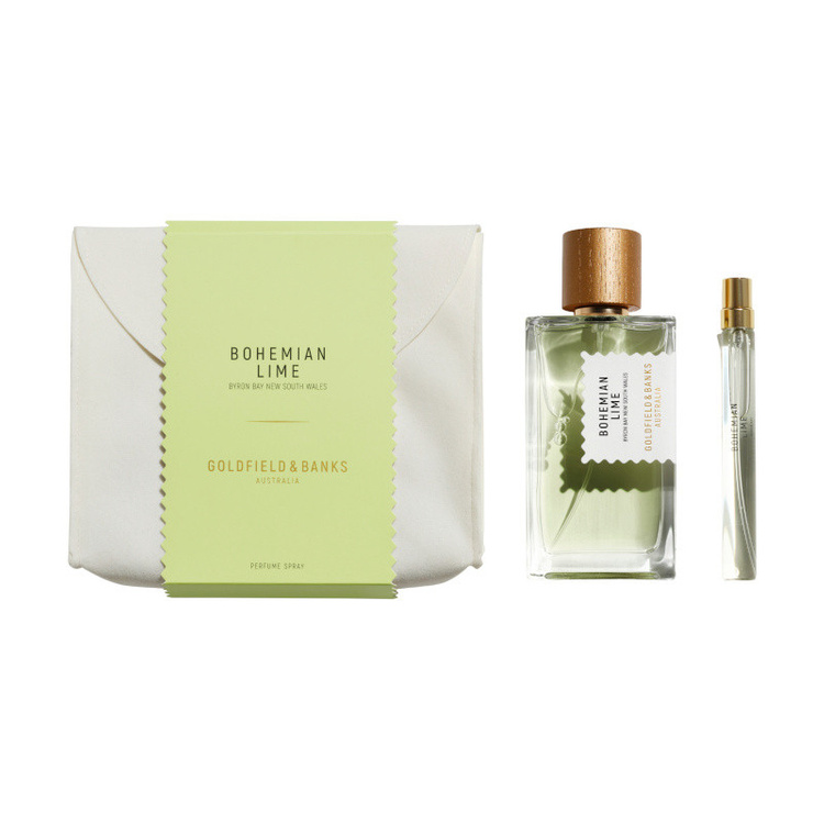 GOLDFIELD & BANKS BOHEMIAN LIME CHRISTMAS SET