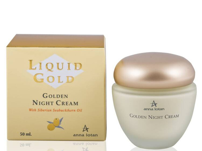 Odnawiający krem na noc Anna Lotan 50 ml – Liquid Gold (4149)