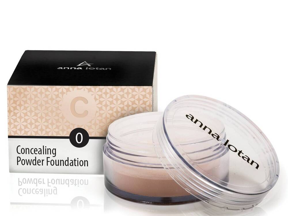 Mineralny Puder Mocno Kryjący SPF17 (200-Pale) 14g – Anna Lotan