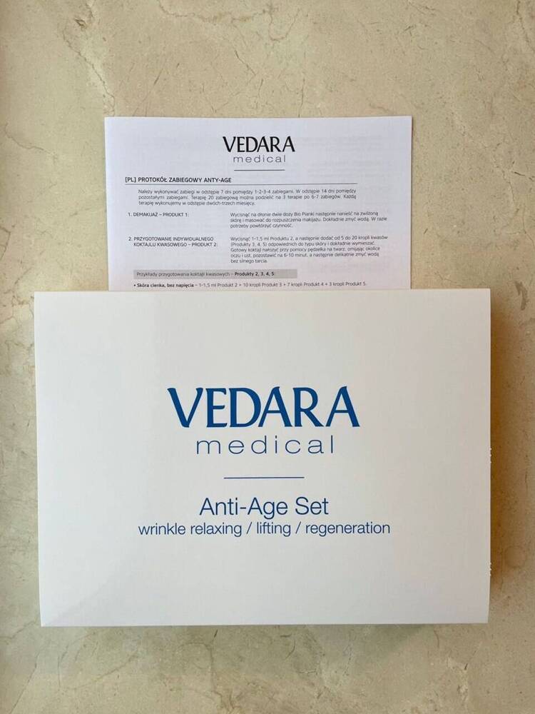 Zestaw Anti-Age VEDARA MEDICAL